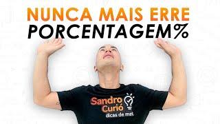 Fácil e Rápido | APRENDA PORCENTAGEM EM 8 MINUTOS