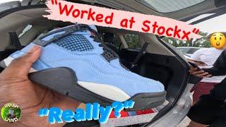 HE TRIED TO SELL FAKE TRAVIS SCOTT 4S (PAID $35)