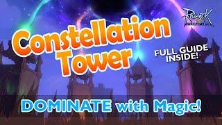 Ultimate Constellation Tower MAGIC DPS Guide!  Beat the tower with MAGIC!