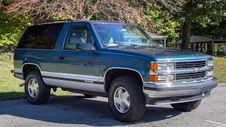 Is This GM/Chevrolet's Best Truck: 1995 Chevrolet Tahoe 2-Door SUV (Blazer/GMT400)