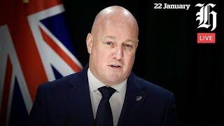 NZ Herald Live: Christopher Luxon speaks from National caucus retreat