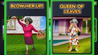 Scary Teacher 3D  Queen Of Leaves VS Blow Her Up. Payed Chapter  Gameplay. Walkthrough All Levels