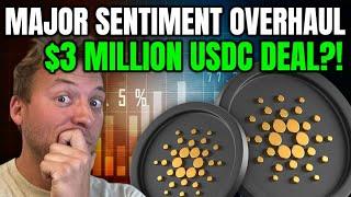 CARDANO ADA - MAJOR SENTIMENT OVERHAUL!!! $3M USDC DEAL?!