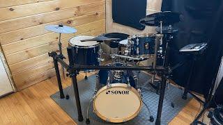 A2E conversion  Sonor AQX Jungle