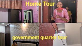 Aaj Home Tour| government quarter|chandigarh quarter|kya kya facilities hai quarter mai|My home tour