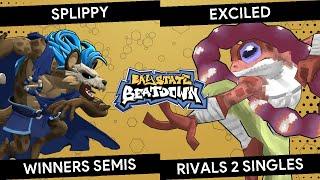 Bay State Beatdown 143 - Splippy (Forsburn) vs Exciled (Ranno) - Winners Semis