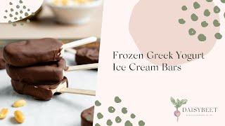 Frozen Greek Yogurt Ice Cream Bars Recipe