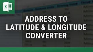 Address to Lat Long Converter