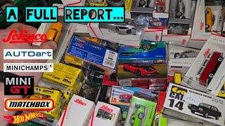 A Full report! Biggest Diecast Car event in the world, the Namac! Diecast Hunting in Europe! Dec 24.