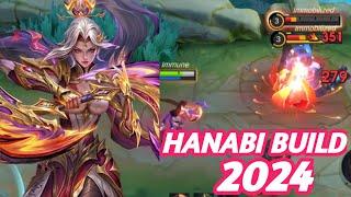 HANABI TANK KILLER BUILD | HOW TO PLAY HANABI | HABANI BEST BUILD 2024 | HANABI TUTORIAL FOR BEGINER