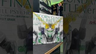 Unboxing PG 1/60 Unicorn Gundam Final Battle Ver.