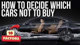 DON'T BUY THESE CARS! // ENGINEER EXPLAINS HOW TO DECIDE WHICH CARS NOT TO BUY // HELPFUL GUIDELINE