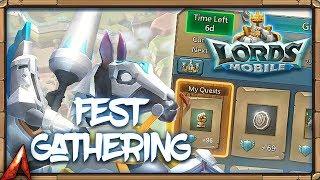 Lords Mobile Guild Fest Lv5 Resource gathering Tips!