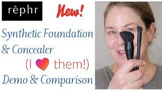 NEW! Rephr Concept Store Foundation & Concealer Brush: Demo & Comparisons