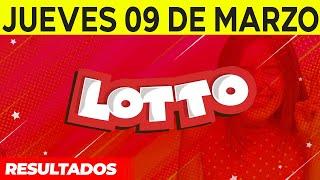 Resultados del Lotto del Jueves 9 de Marzo del 2023