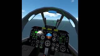 Flying in a unknown  vr flight  Simulator  on applab