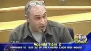 Barry Kramer testifies on Medical Marijuana Ban in LA at Board of Supervisors Meeting