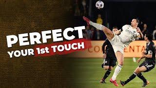 3 Steps For The PERFECT First Touch In Football