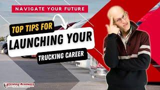 Where to Start Job Hunting as a NEW Truck Driver