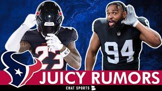 JUICY Texans Rumors: Raiders Trade After MAJOR Injury? C.J. Gardner-Johnson Extension?