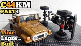 FJ45 WPL C44KM "Metal Kit" Part I Time Lapse Built #Wplkit #crawler