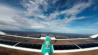 SolarXOne flight in Outback Australia