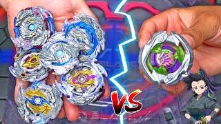 NEW HASBRO SABER SAMURAI vs ALL LONGINUS BEYS Beyblade X