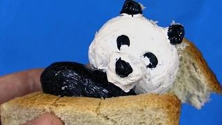 Life hack with bread: How to make a panda bread!