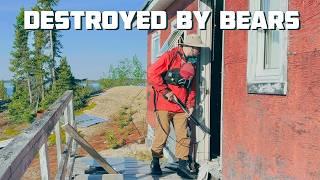 Exploring a Fishing Lodge Completely Destroyed by Bears - Solo Trip to the Arctic, Day 7 of 19