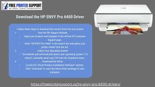 HP ENVY Pro 6400 Driver Download and Installation Guide