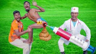 Top Very Special Trending Comedy Video 2025Amazing Injection Wala Comedy Video Doctor Ep 357