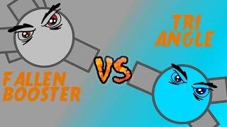 DIEP.IO FALLEN BOOSTER vs TRI ANGLE // NEW SECRET BOSS!! // Whose Faster!?