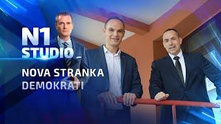 N1 STUDIO: Anže Logar in Dejan Kaloh o ustanovitvi nove stranke Demokrati