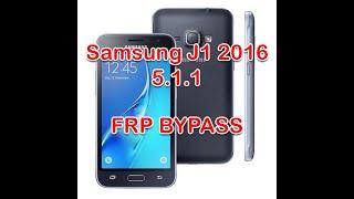 FRP REMOVE | Samsung Galaxy J1 2016 (SM-J120H) 5.1.1 Google Account Bypass