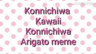 Konnichiwa kawaii konnichiwa arigato: meme DDLC