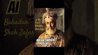 Bahadur Shah Zafar through AI #ai #history #historyreimagined