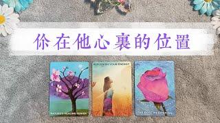 你在他心裏的位置？朋友/戀人/備胎？他對你的態度：心動？期待？困惑？失望？原諒？【任何關係模式】