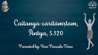 Relishing Krishna-Kāvya (Caitanya-caritāmṛta, Antya 5.120) Organized by Bhakti Sanga Japa Conference
