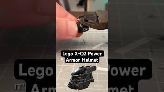Attempting A PERFECT Lego Fallout X-02 Power Armor Helmet #lego #fallout
