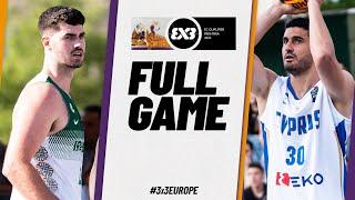 Ireland  vs Cyprus  | FIBA 3x3 Europe Cup 2025 Qualifier | Ticket Game