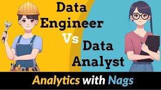 Data Engineer Vs Data Analyst: What is the Difference? Skills | Salary | How / Where to Start