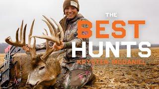 210" Kansas Giant | 7 Giant Whitetail Deer Hunts with Krysten McDaniel | Best of Monster Bucks