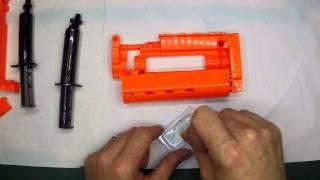 Using Devcon Plastic Welder for Nerf