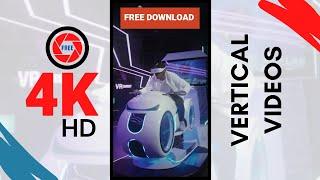 Futuristic entertainment technology | Science and Tech Footage | FREE non-copyright vertical videos