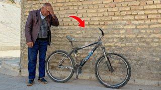 Restoration Of A Poor Old Man's Bike For Free | Watch His Emotional Reaction 