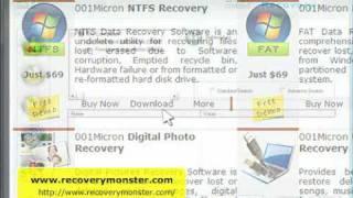 NTFS data recovery software