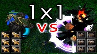 Ursa warrior Ulfsaar with 6x Divine Rapier VS Nevermore Shadow Fiend with 6x Assault Cuirass.