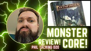 Pathfinder 2e Remaster Monster Core Review