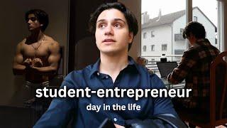 Day in the Life of a 20 Year Old Student - Entrepreneur