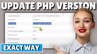 How to update php version in wordpress with plugin Cpanel 2024